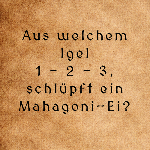 Tagesrätsel